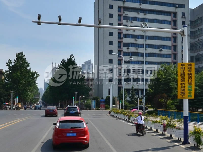 DJG-009，電子警察桿，圓錐電警桿