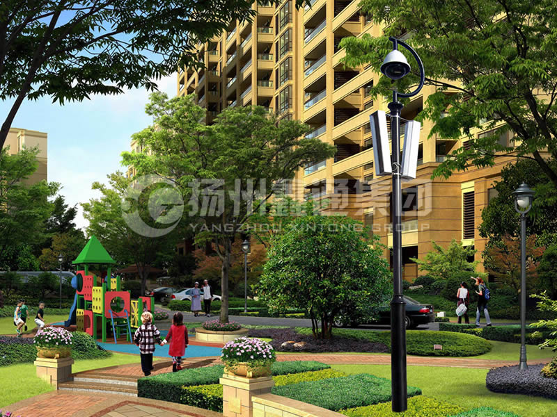 DJG-027，電子警察桿，小區(qū)監(jiān)控桿
